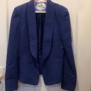 Royal blue blazer